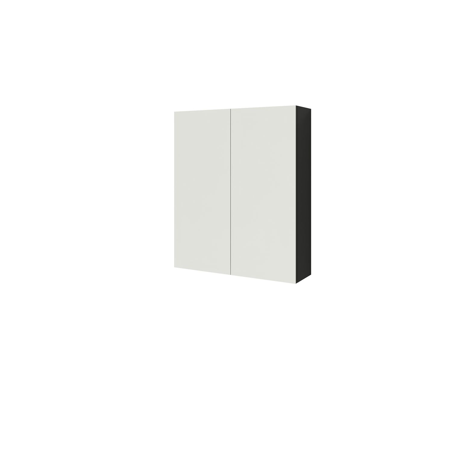 Aquazuro Spiegelkast Napoli 60cm Mat Zwart