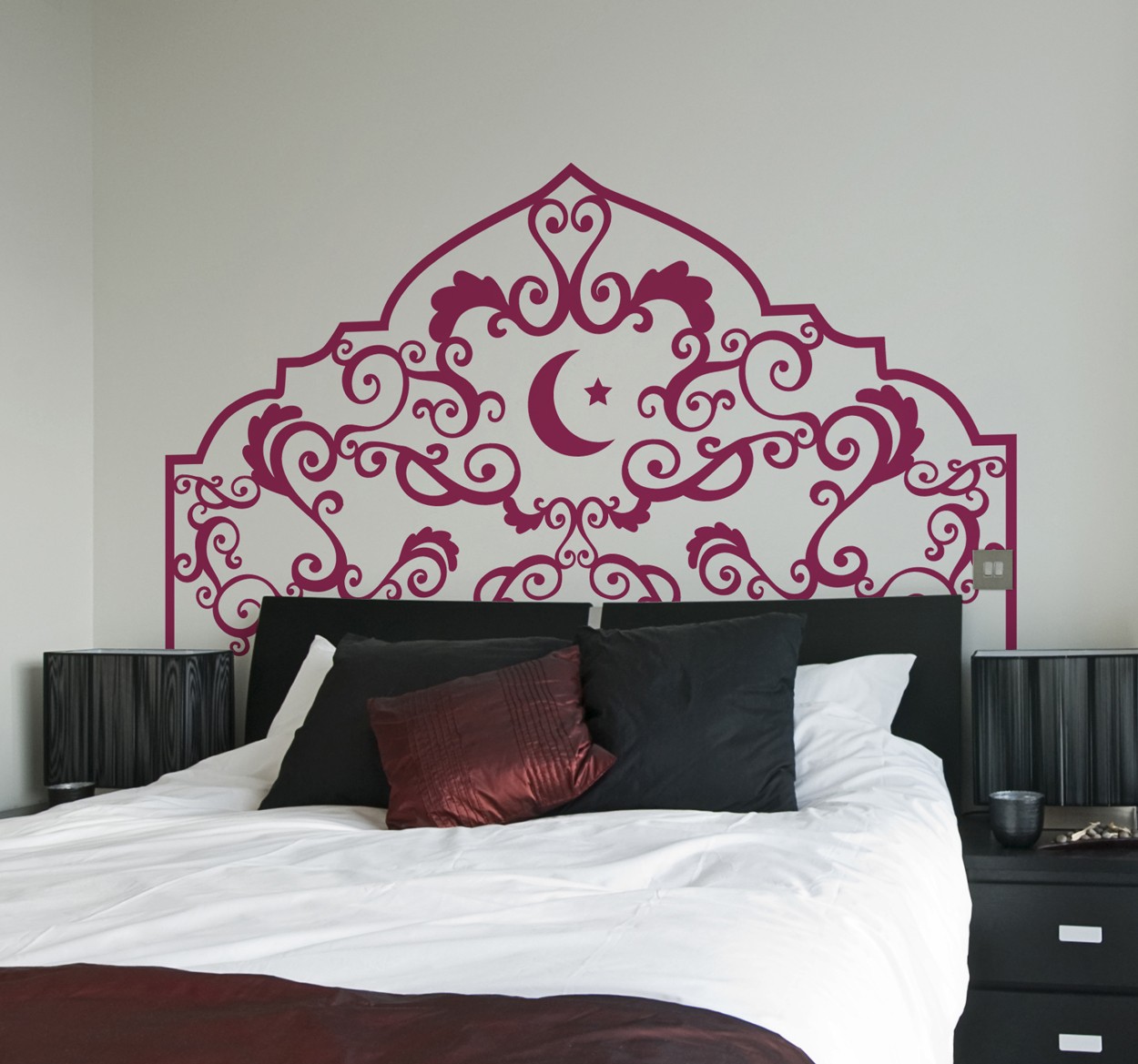 Tenstickers Muursticker hoofdeinde bed Arabisch