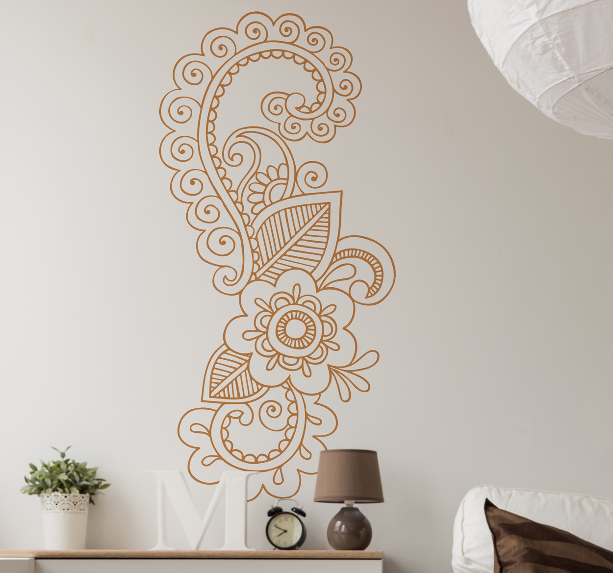 Tenstickers Mandala motif muursticker
