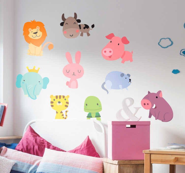 Tenstickers Sticker animales infantiles