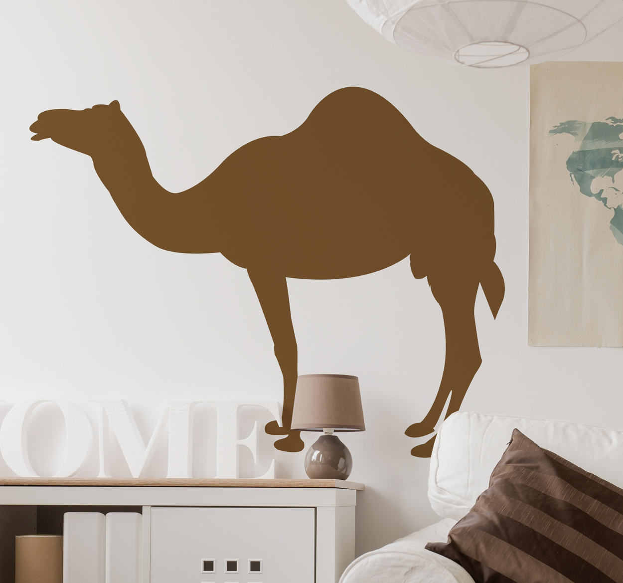 Tenstickers Sticker silhouette dromedaris