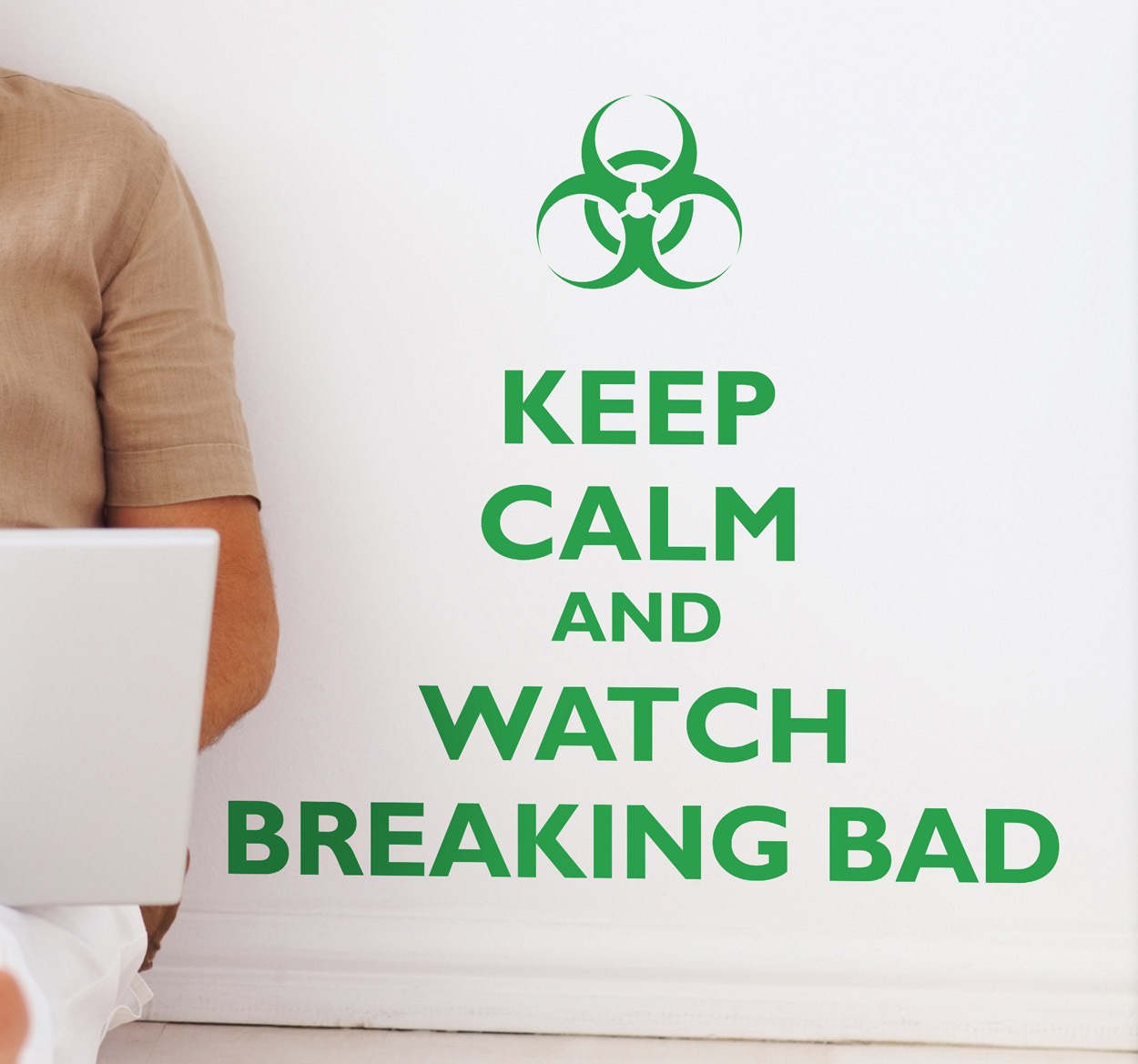 Tenstickers Keep calm Breaking Bad sticker
