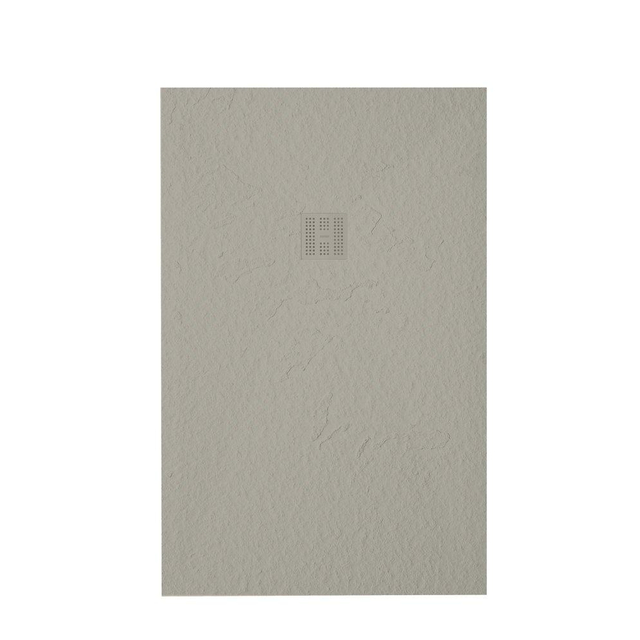 Zeza Grade Douchebak - 180x90cm - antislip - antibacterieel - mineraalmarmer - rechthoek - mat new pearl (beige) 400000000000019925
