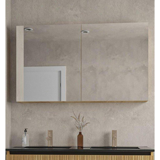 Adema Holz Spiegelkast - 120x70cm - eiken SW773985