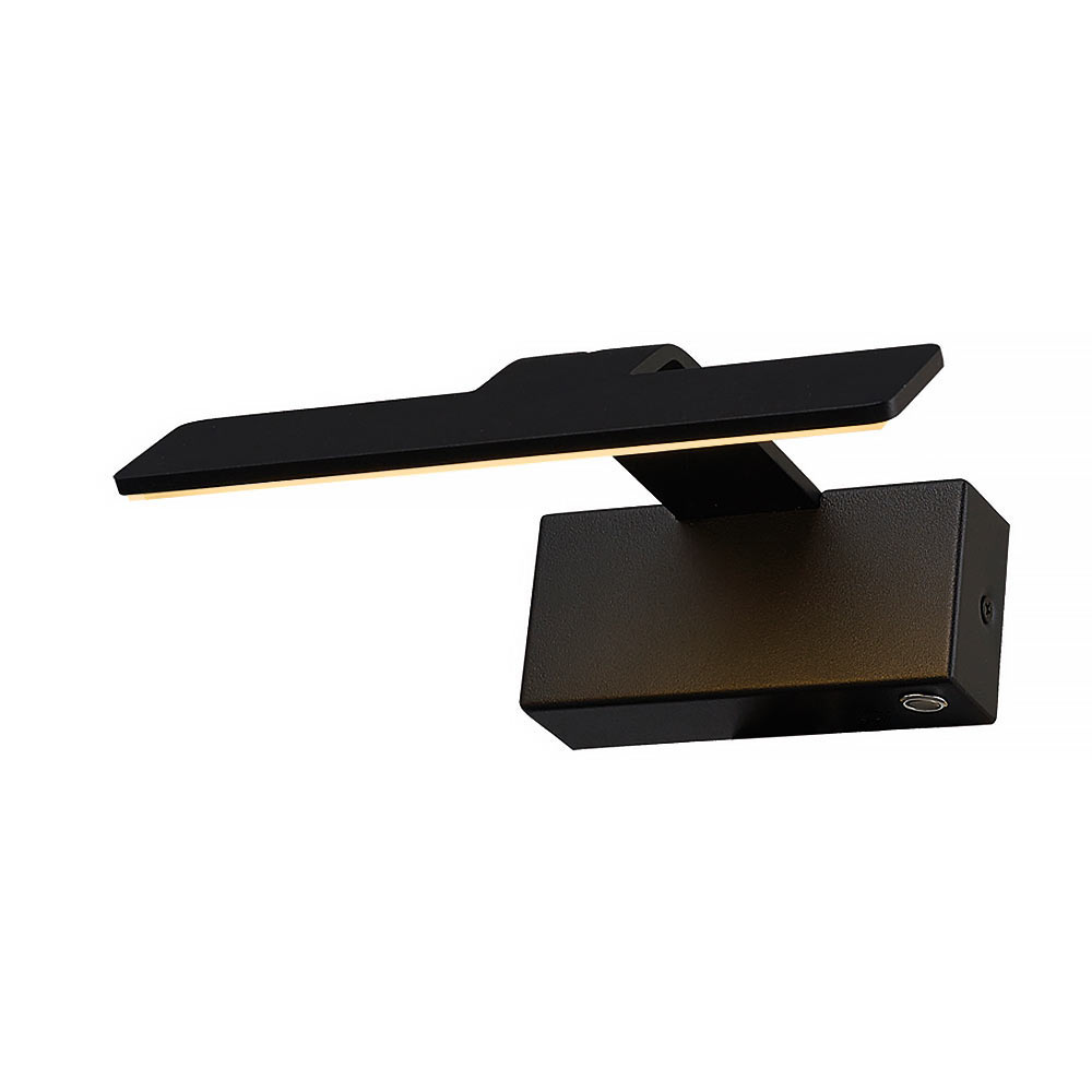 Freelight Wandlamp Dali L 20 cm zwart