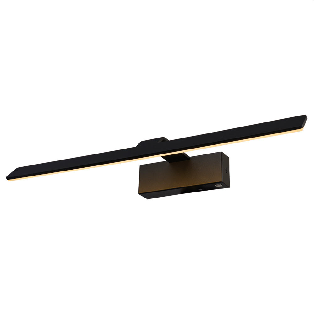 Freelight Wandlamp Dali L 53 cm zwart