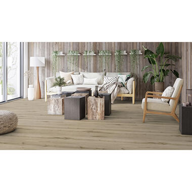 Leen Bakker PVC vloer Essence - licht grijs - 2,17m2
