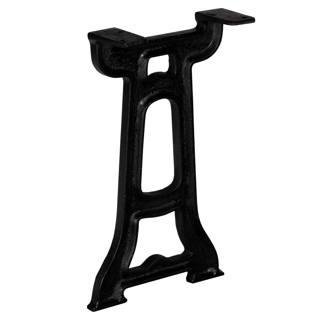 vidaXL Bankpoten 2 st Y-frame gietijzer