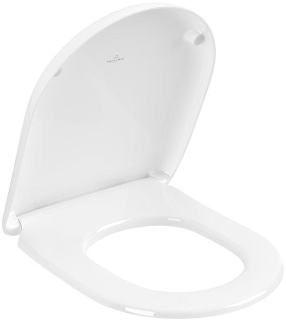 Villeroy & Boch Antao softclose toiletzitting met quick release wit glans