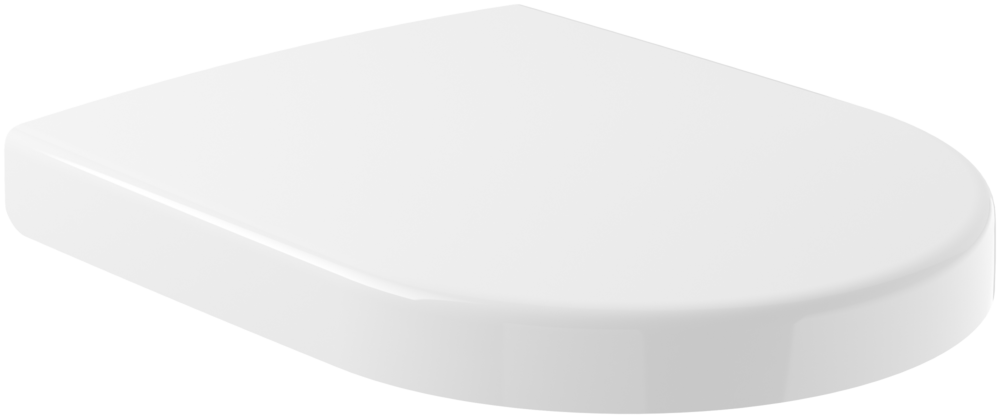 Villeroy & Boch ViCare softclose toiletzitting extra lang met quick release wit glans