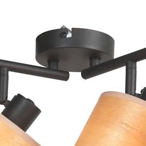 Steinhauer Deckenleuchte Bambus, 4-flammig