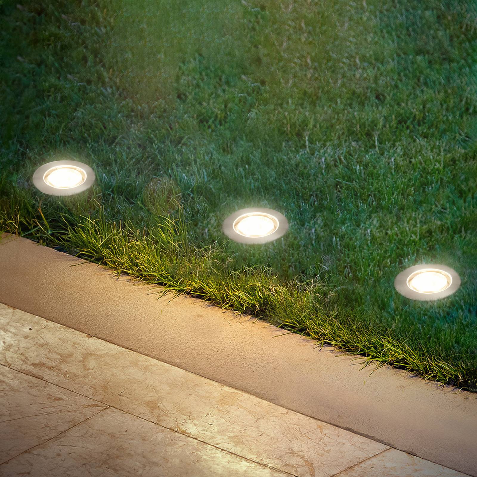 Briloner LED inbouwspot 3916032 IP67 12 V 3-delige startset Ø 4,5cm pot