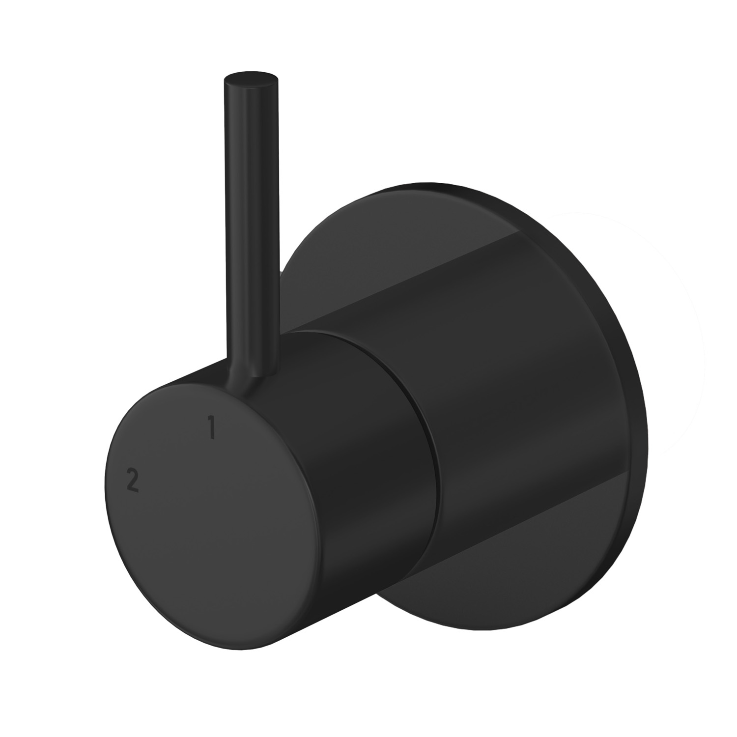 Hotbath Buddy inbouw 2-weg omstel geborsteld zwart PVD