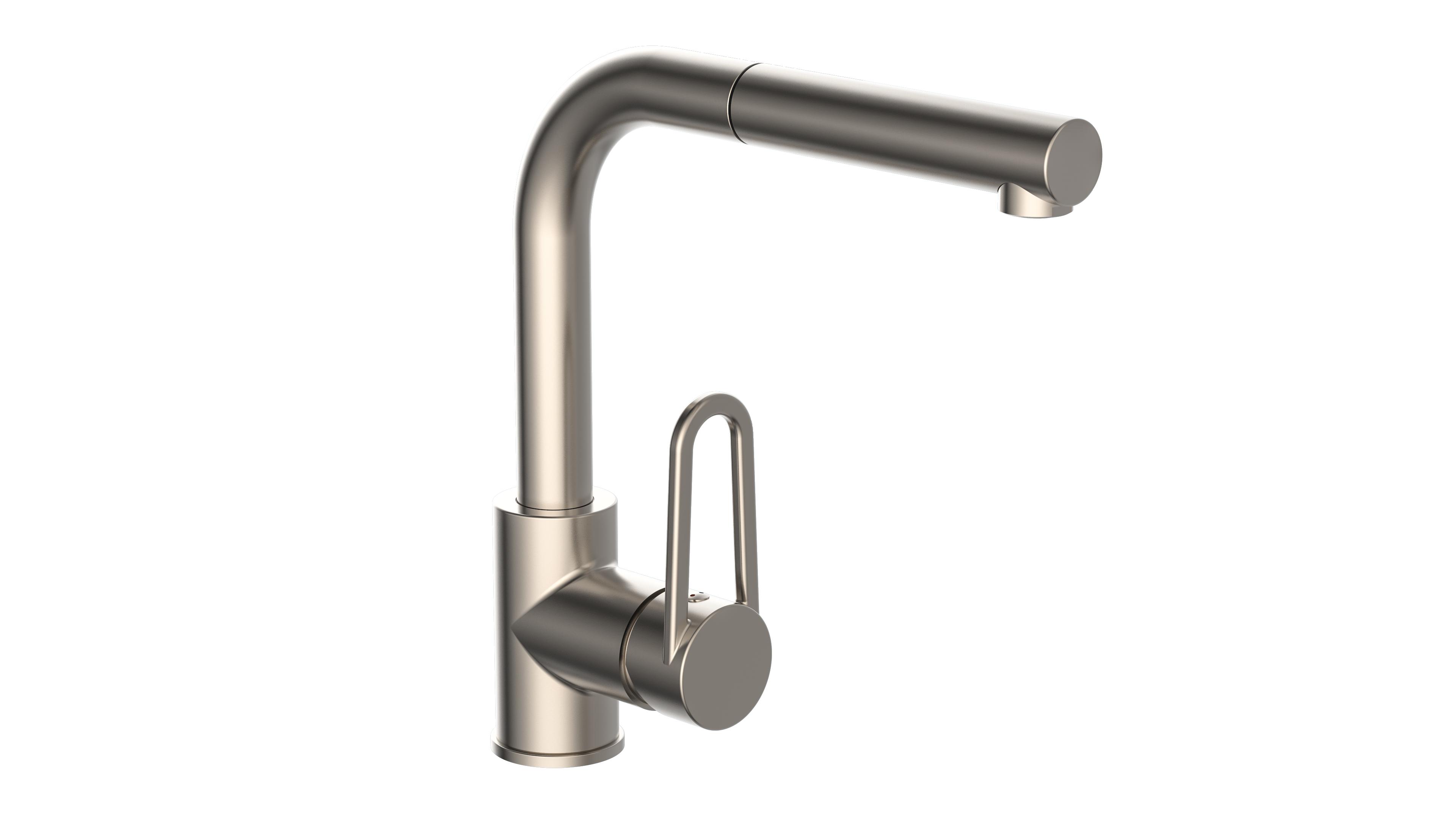 Schütte Gootsteen kraan Design met sproeikop, uittrekbaar, draaibaar, hoge druk