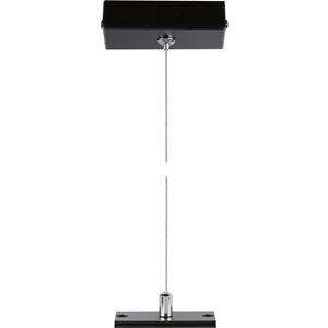 Paulmann Seilabh&auml;ngung Linion, schwarz, 150 cm, Metall