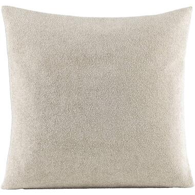 Leen Bakker Sierkussenhoes Kirsten - taupe - 45x45 cm