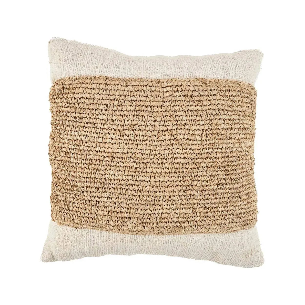 Bazar Bizar Raffia Stempel Kussenhoes | 