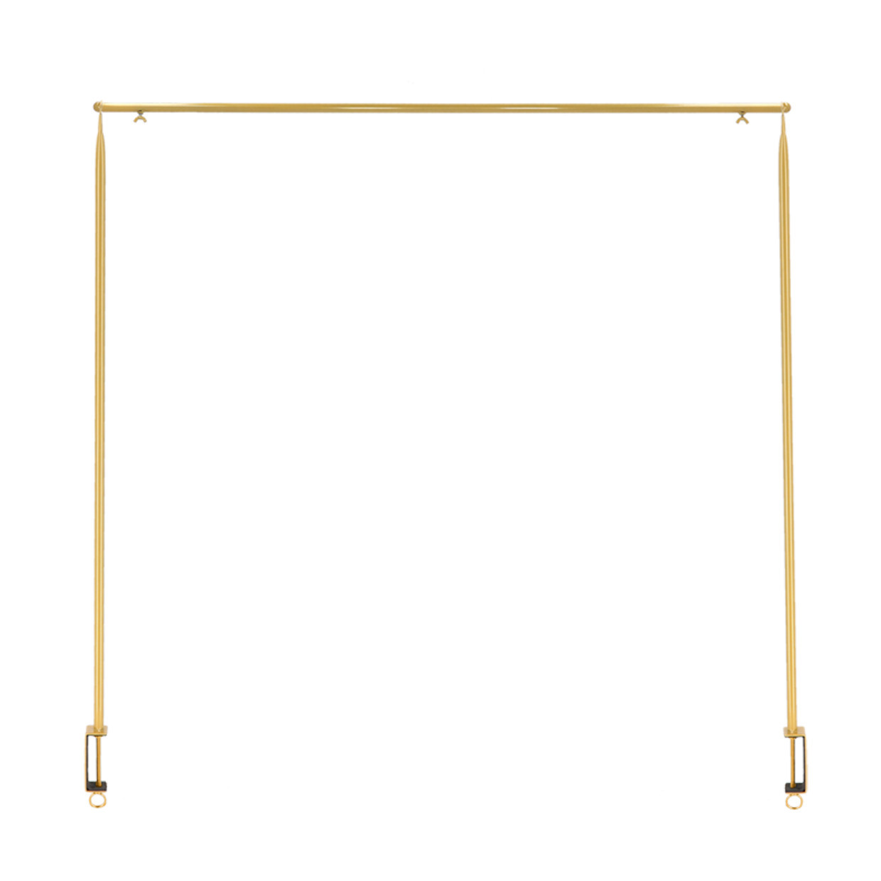 Esschert Design Tafelklem - goud - staal - 117-212 x 4 - 110 cm -