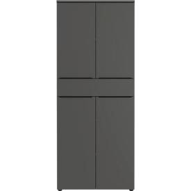 GERMANIA Archiefkast Milaan optioneel met lade, deurdemper, breedte 80 cm, made in germany