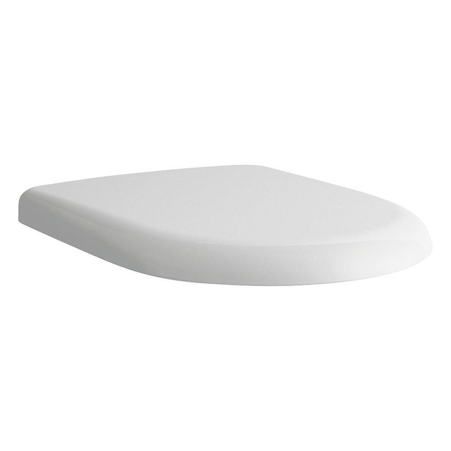 Laufen Universal closetzitting 37.5x45x5.5cm met deksel met dempingsmechanisme afneembaar systeem duroplast wit h8939580000001