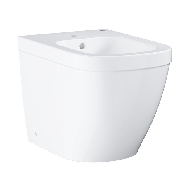 Grohe Euro keramiek staand bidet met kraangat+overloop wit 39340000