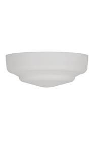 Bailey plafondkap kunststof klein wit RAL9010