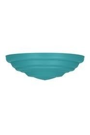 Bailey plafondkap kunststof groot turquoise RAL5018