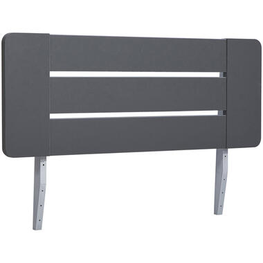 Leen Bakker Hoofdbord Nova - grafietkleur - 90 cm