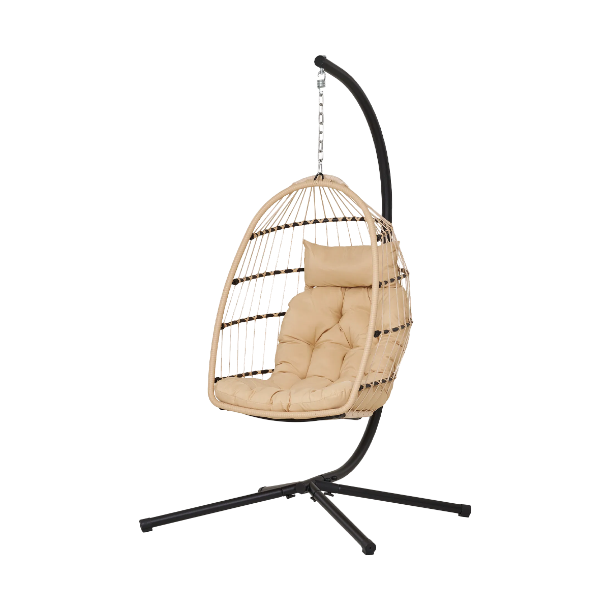 Artichok Billie rotan hangstoel naturel - 195 x 107 cm