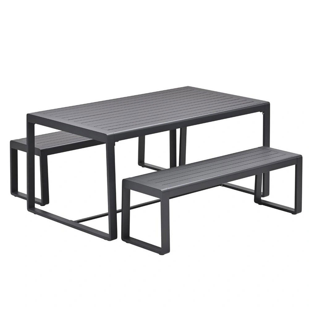 Garden impressions Amada Picknick Set Carbon Black - 