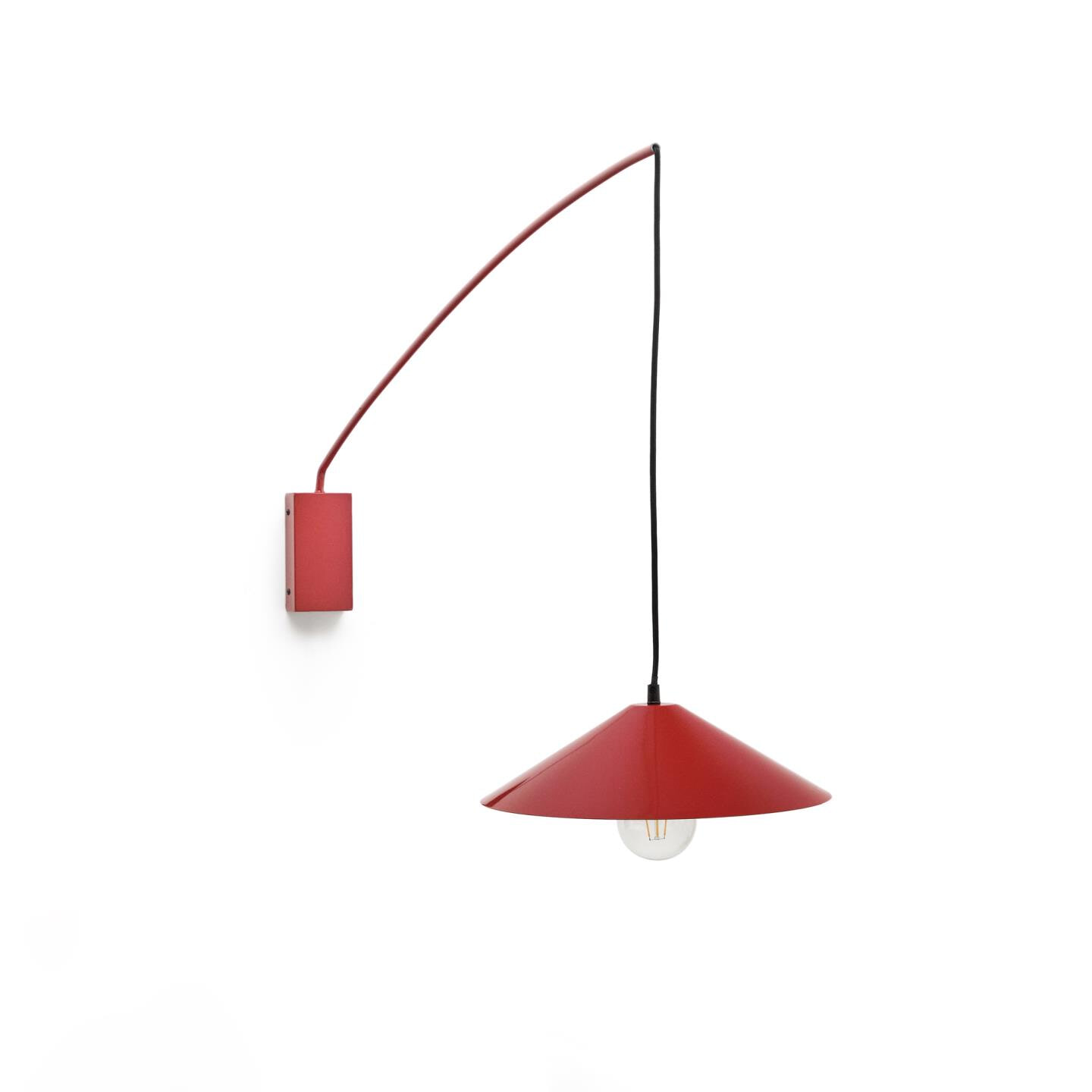 Kave Home Wandlamp Kally - Rood