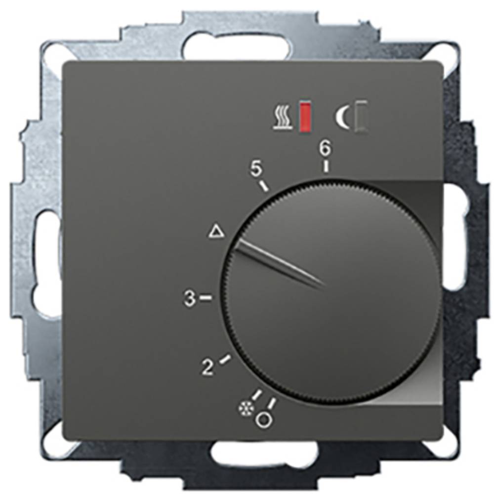 Eberle 547816054302 UTE 2800-R-Anthrazit-55 Kamerthermostaat Inbouw (in muur) 1 stuk(s)