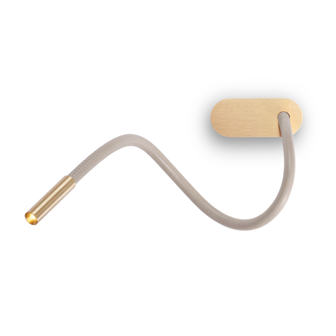 Trizo21  Scar-Leather 1FDS Ingebouwd Wandlamp