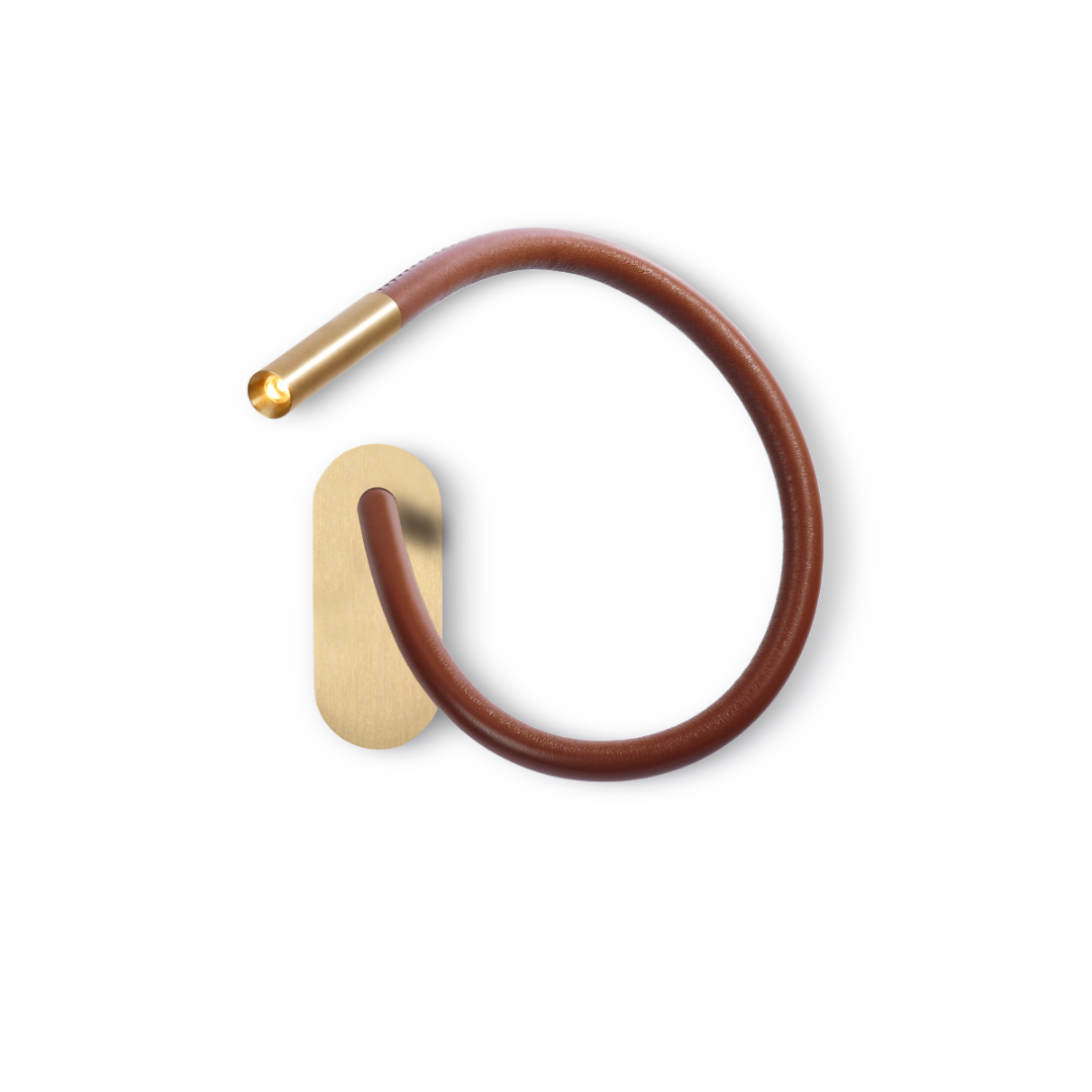 Trizo21  Scar-Leather 1FDS Ingebouwd Wandlamp