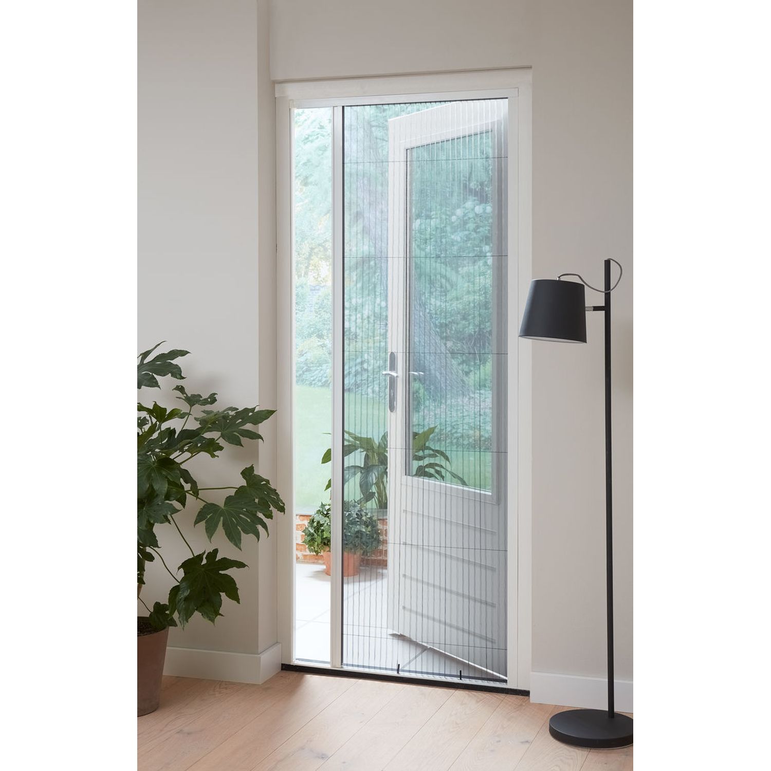 CanDo Plisséhordeur Comfort - 100x199-209cm - Wit