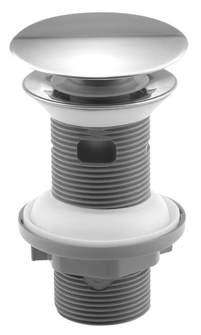 Isvea Universal keramische clickwaste met overloop chroom