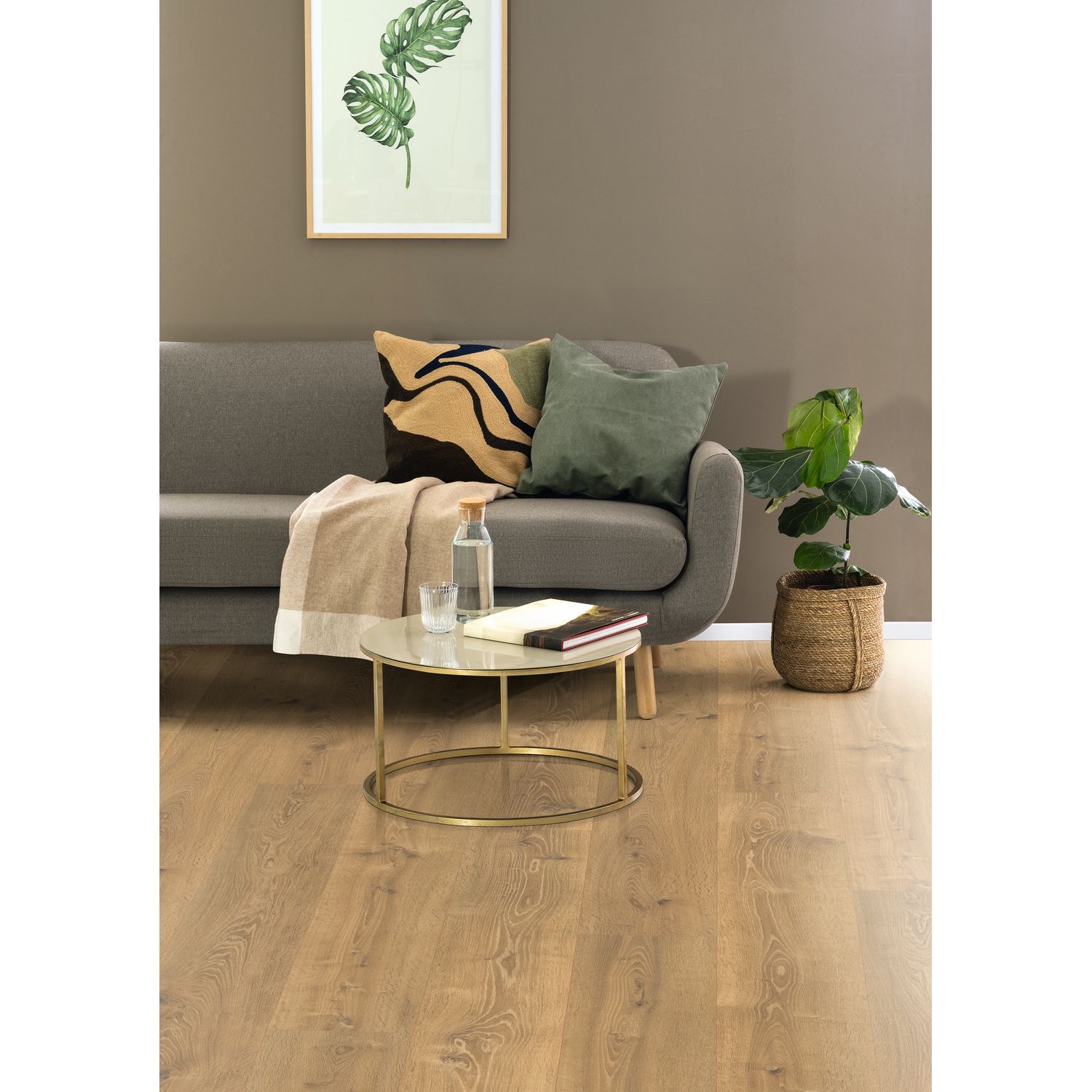 Praxis Egger Laminaat Long - Denver Eiken Natuur - 4-zijdige V-groef -10mm - 2,522m²
