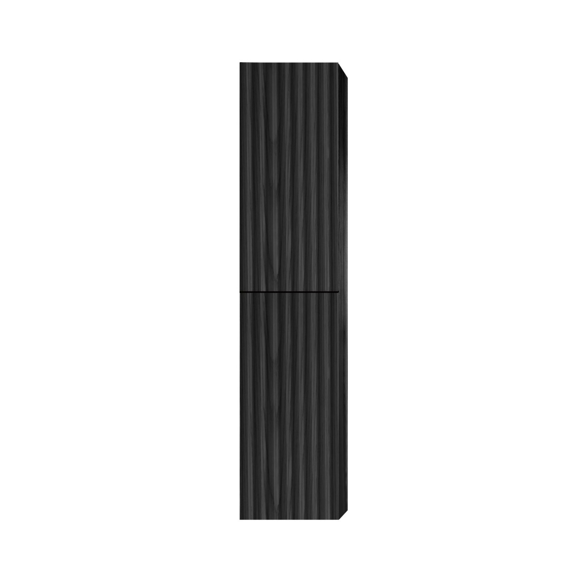 SaniGoods Girona kolomkast zwart eiken 35x35x160cm