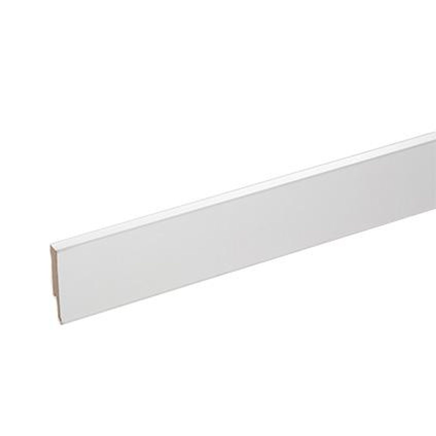 Sencys Hoge Plint - Wit - 240cm - 14x75mm