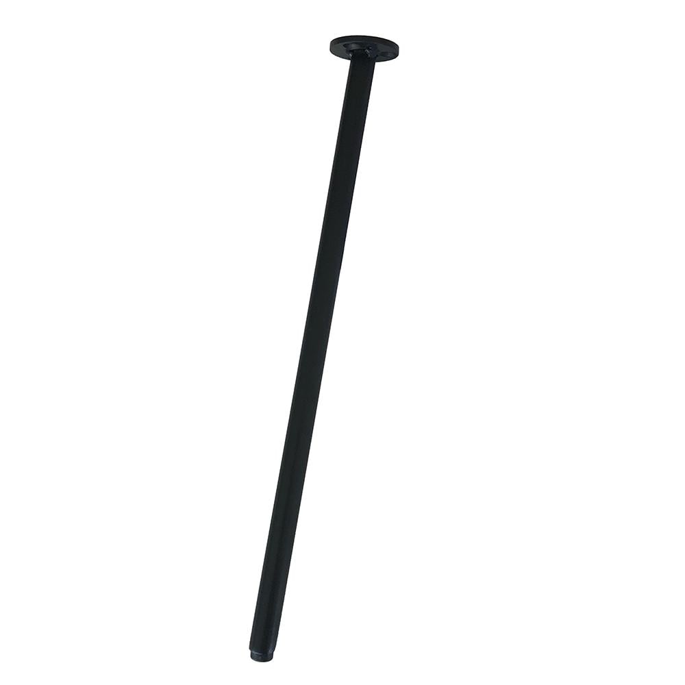 Furniture Legs Europe Stalen schuine meubelpoot grijs rond 1,6 cm en hoogte 43 cm