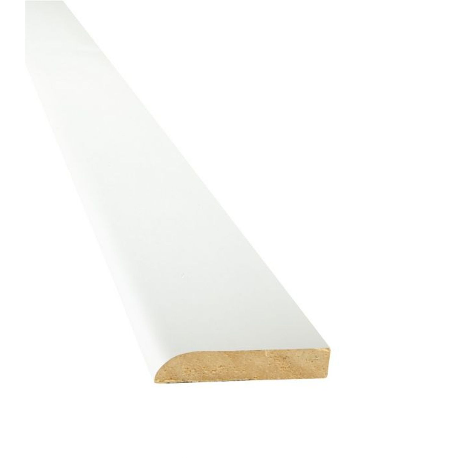 Maclean Products Maclean Plakplint Aqua - Wit - Zelfklevend - 240cm - 24x4mm