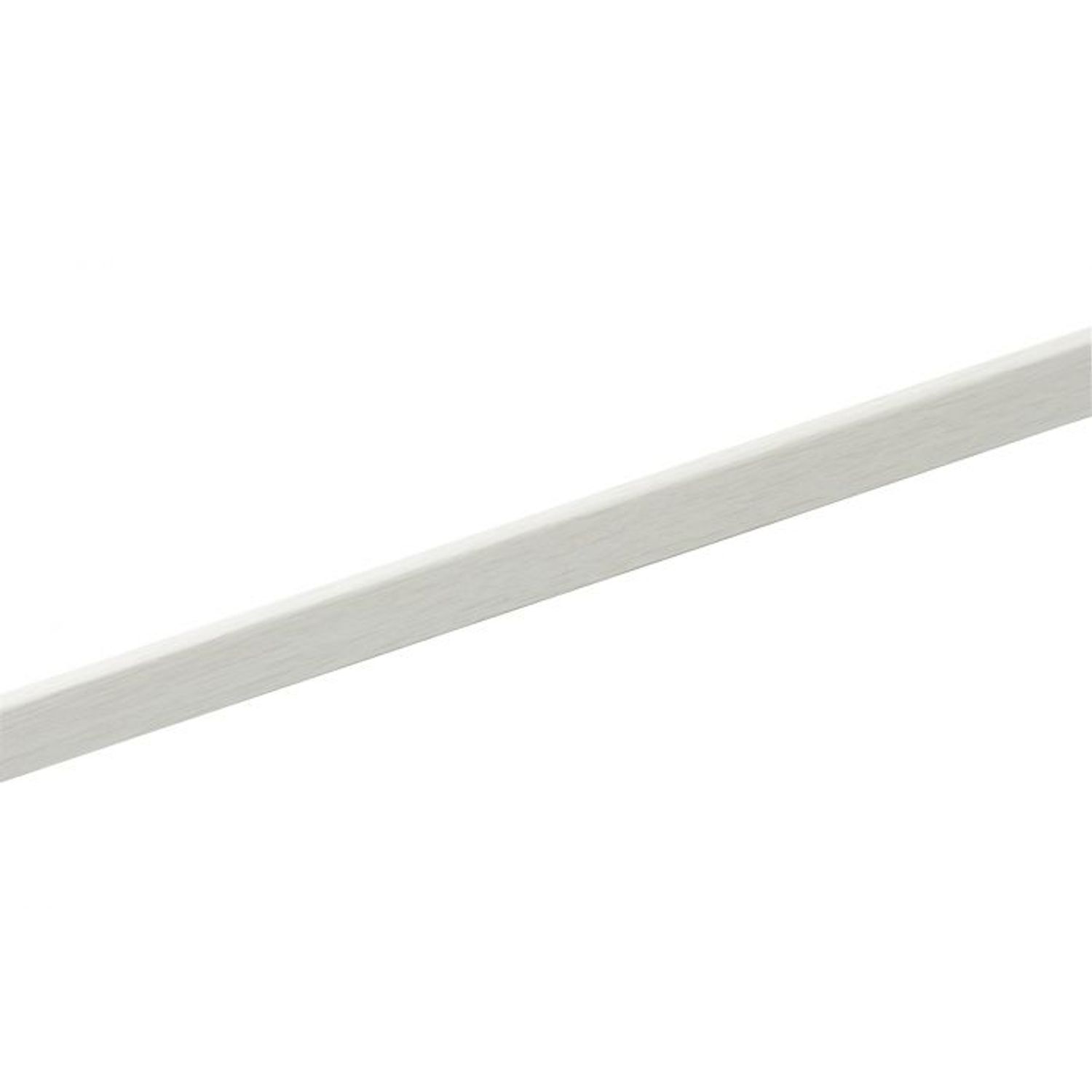 Maclean Products Maclean Plakplint Aqua - Wit Nerf - Zelfklevend - 240cm - 24x4mm
