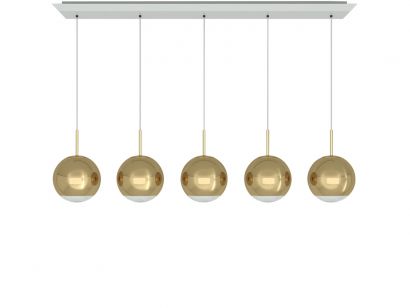 Tom Dixon  Mirror Ball Lineair LED 25 hang systeem