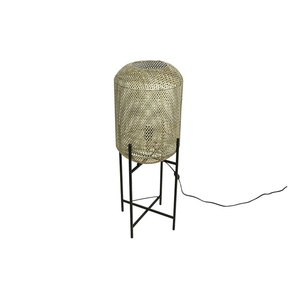 Countryfield Vloerlamp zackari goud L
