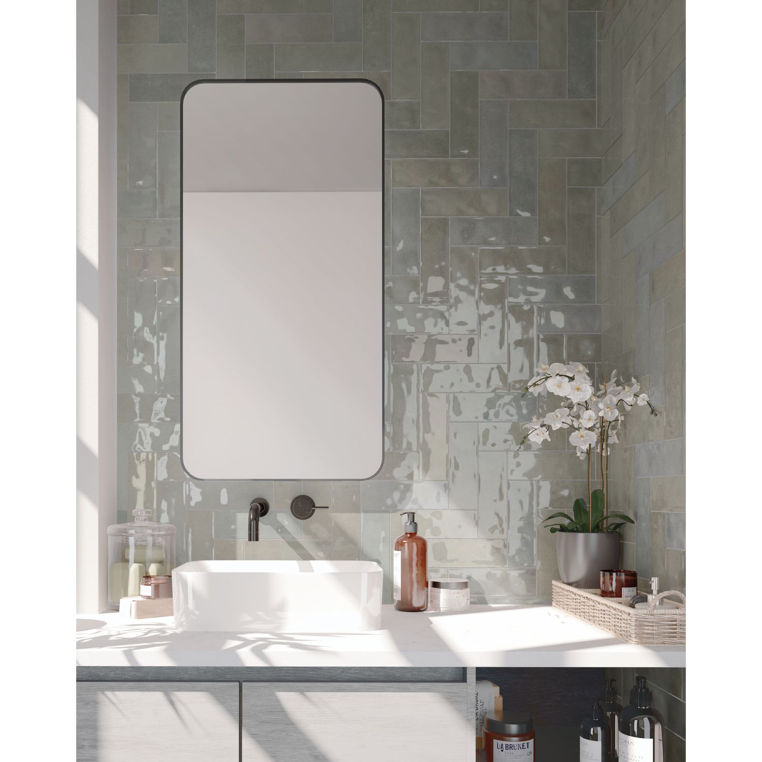 Praxis Keramische Wandtegel - Nolita Gris - 6,5x20cm - 0,36m²