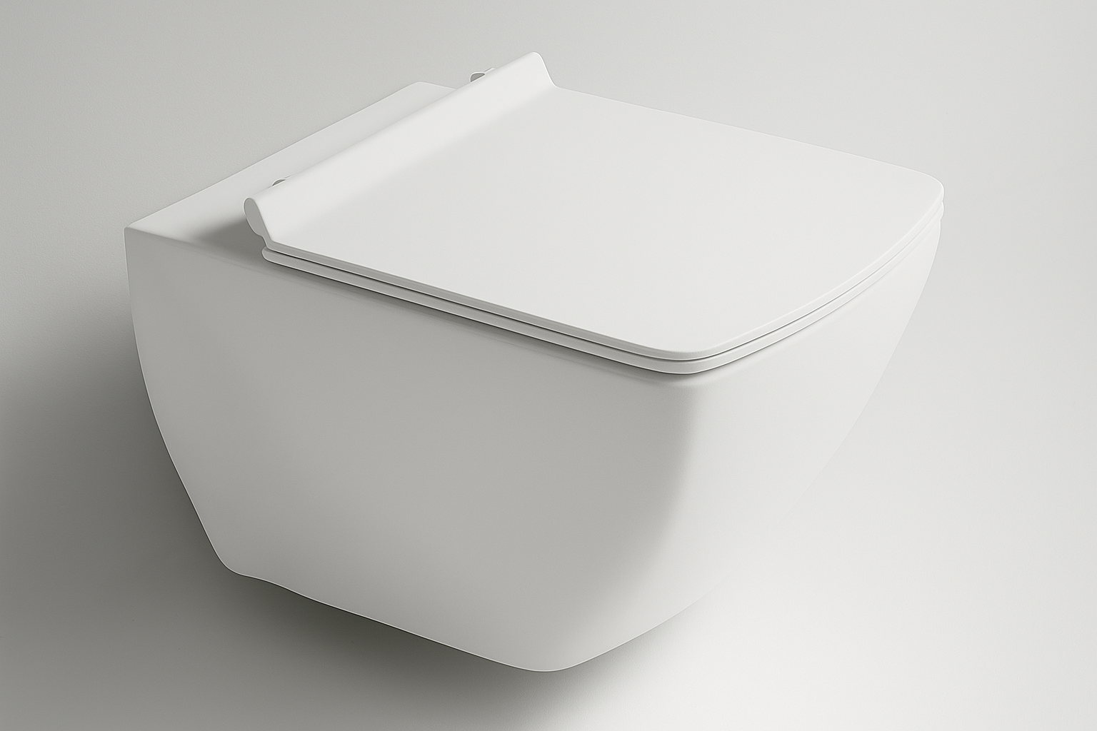 Isvea Purita toiletpot randloos 34.5x54cm wit mat