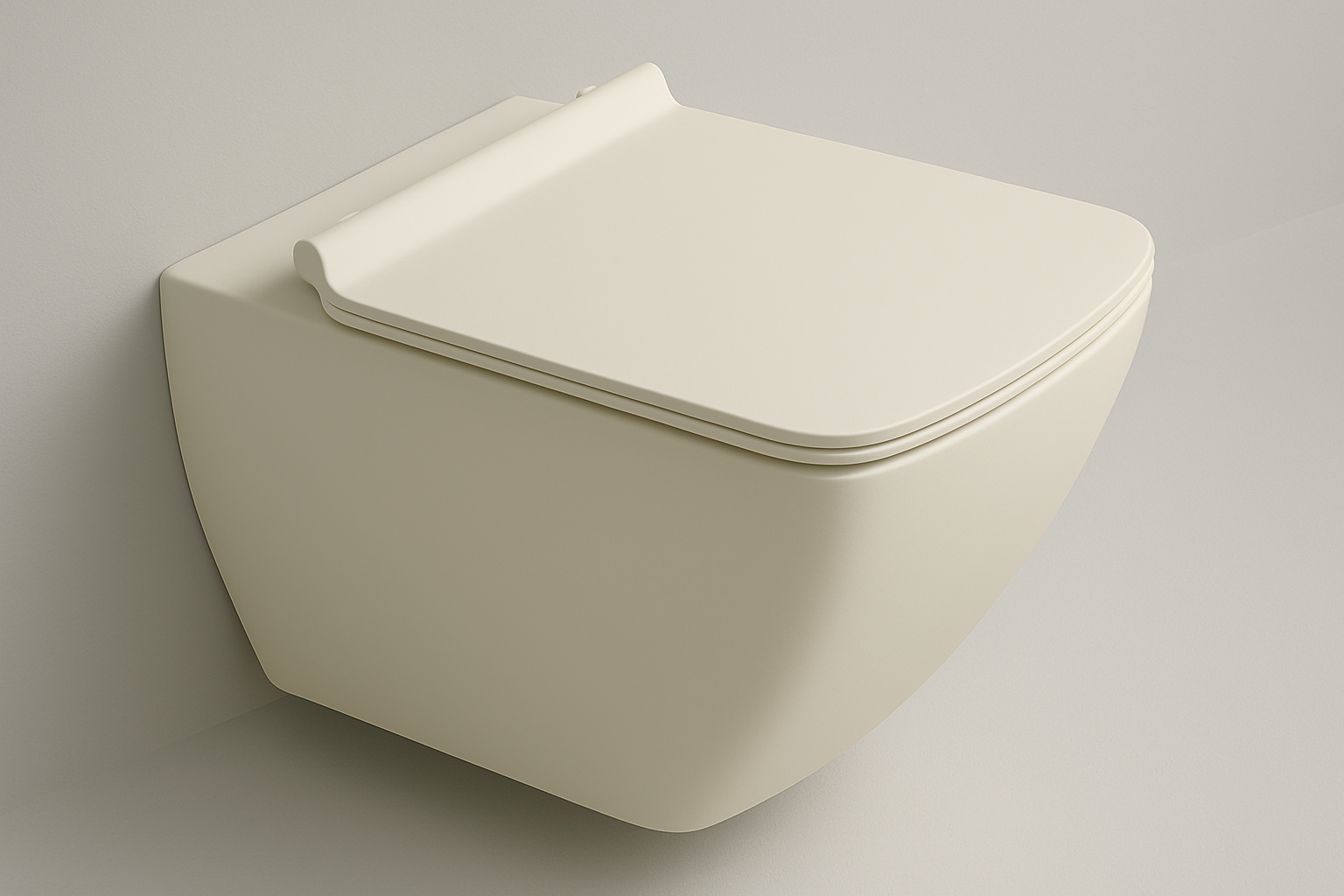 Isvea Purita toiletpot randloos 34.5x54cm ivoor