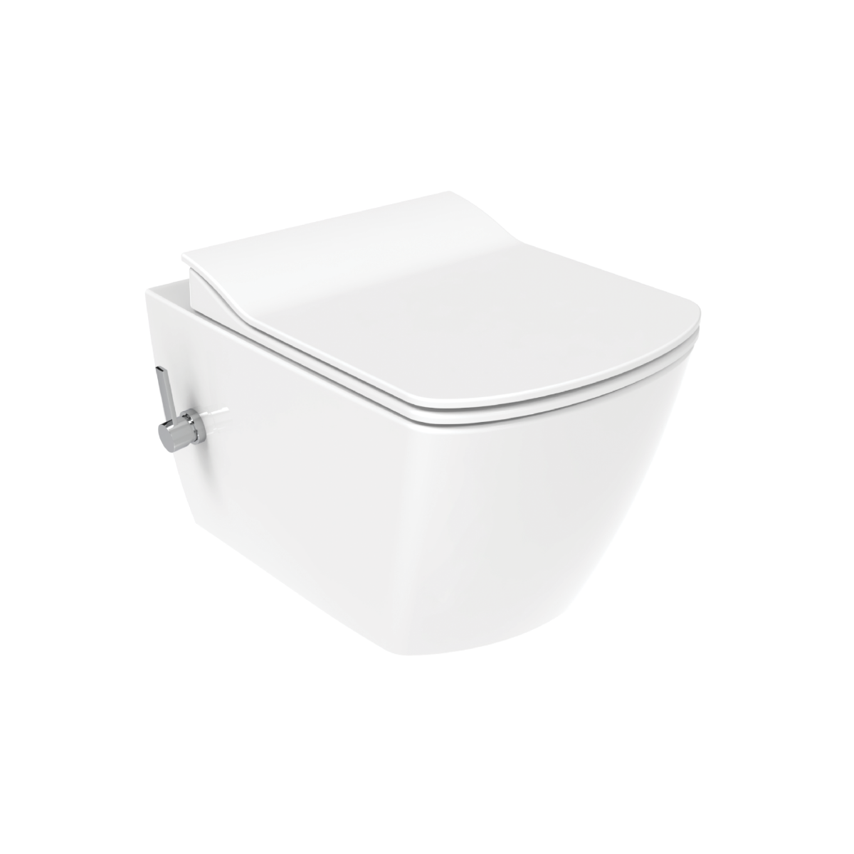 SaniGoods Cody douche wc met bidetkraan koud/warm water wit glans