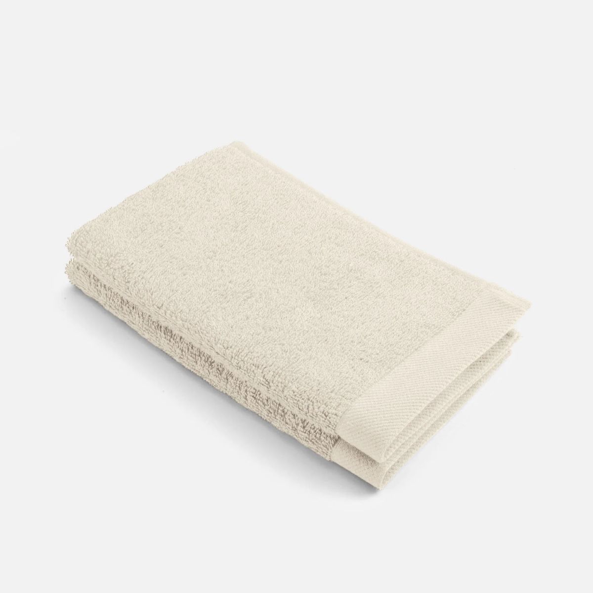 Walra Remade Cotton Gastendoekje 30 x 50 cm 550 gram Beige - 2 stuks