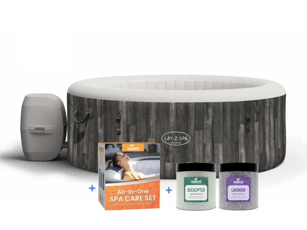 Bestway PREMIUM Lay-Z-Spa Bahamas Airjet + Spa Care Kit